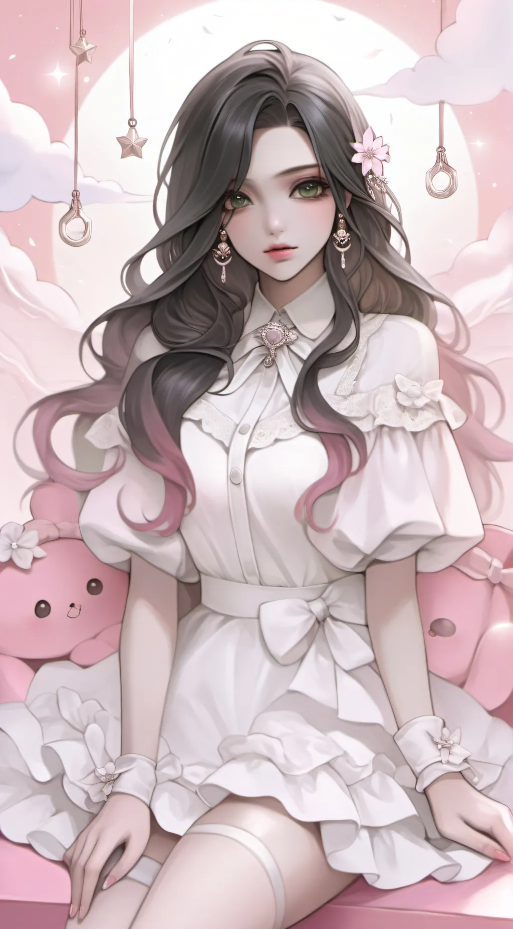 ai character: Aria background