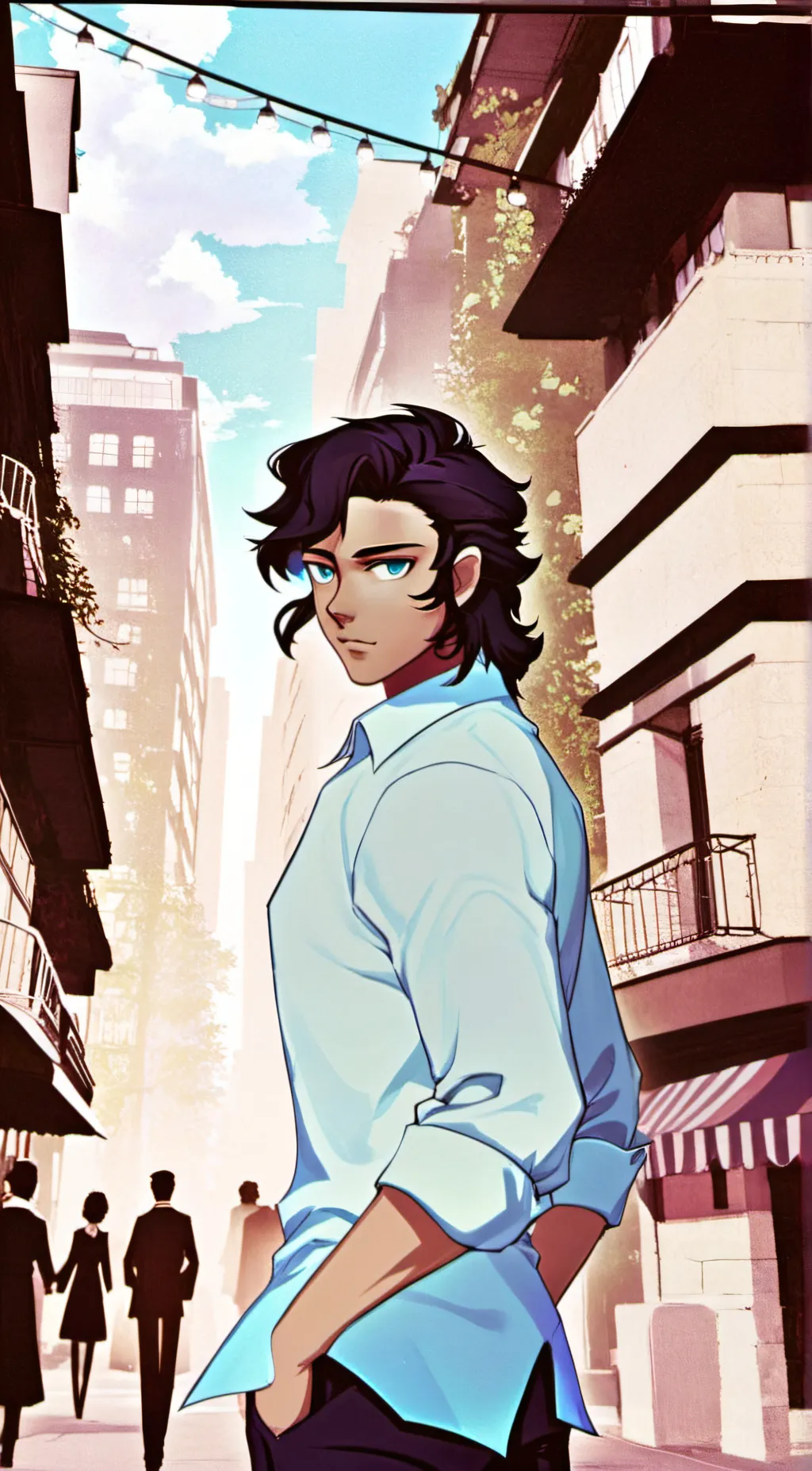 ai character: Pierce  background