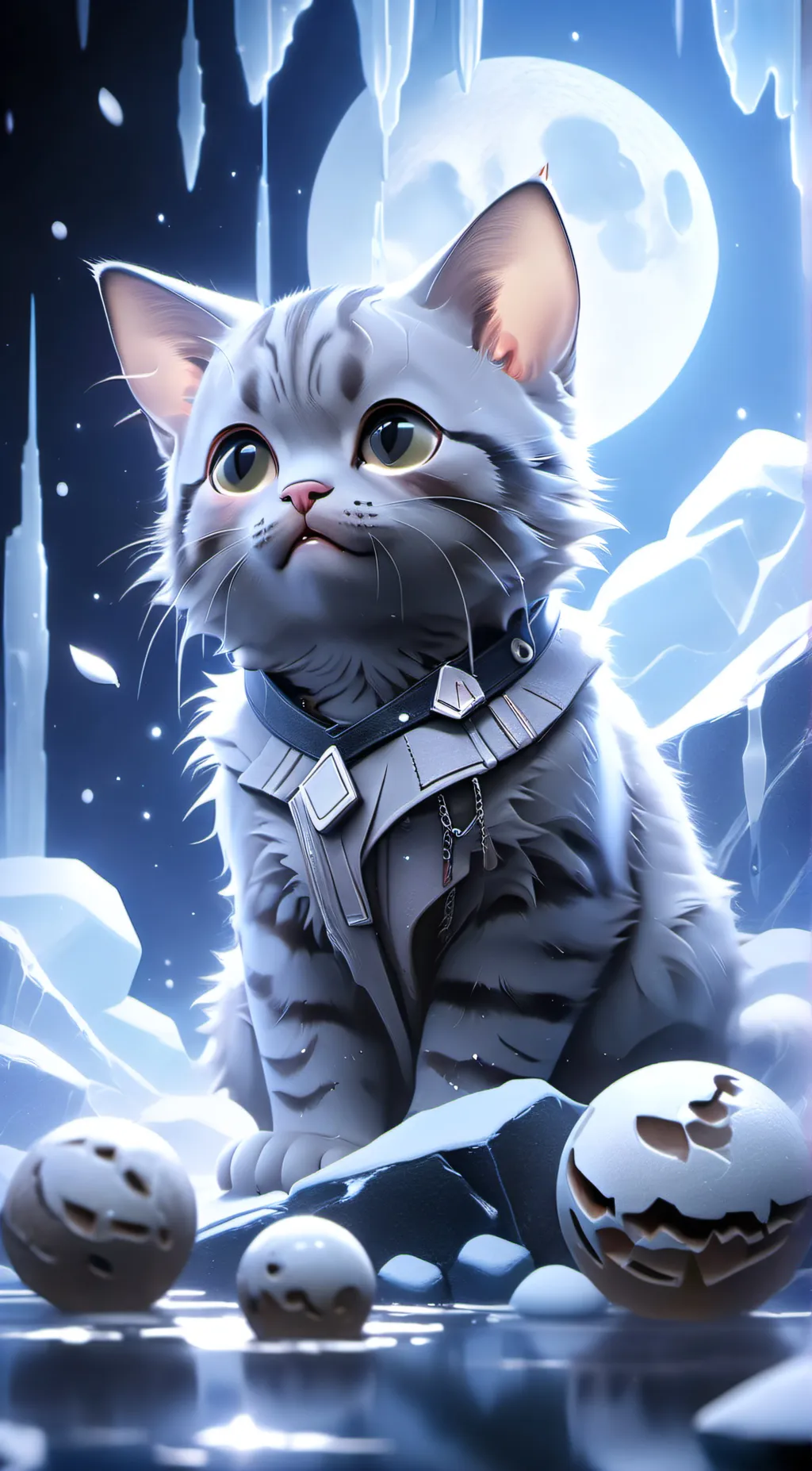 ai character: cat background