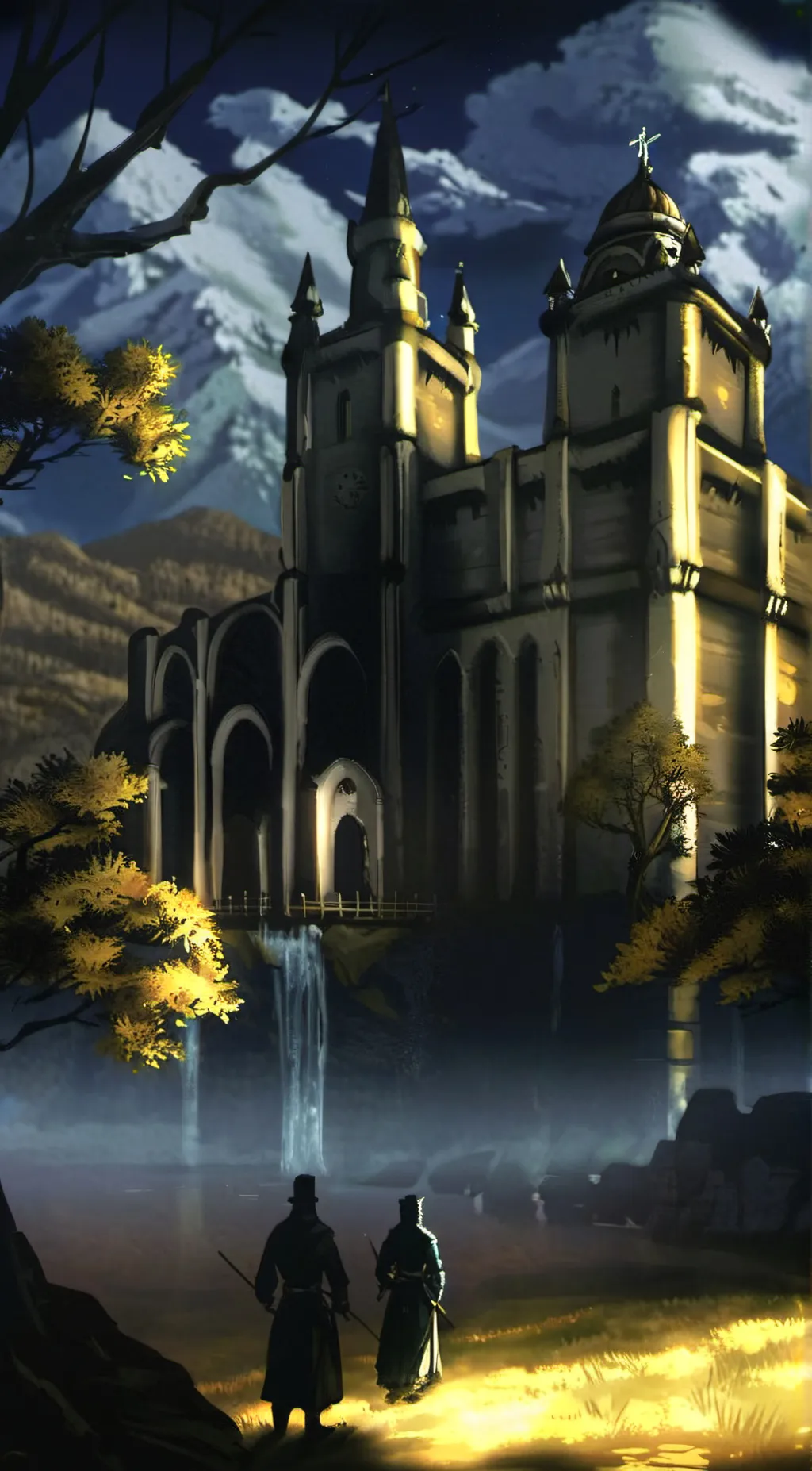 ai character: Hogworts background