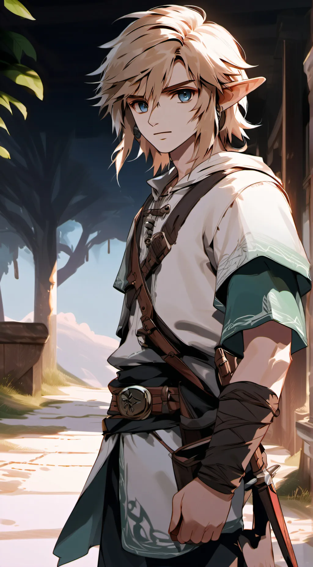 ai character: twilight princess  background