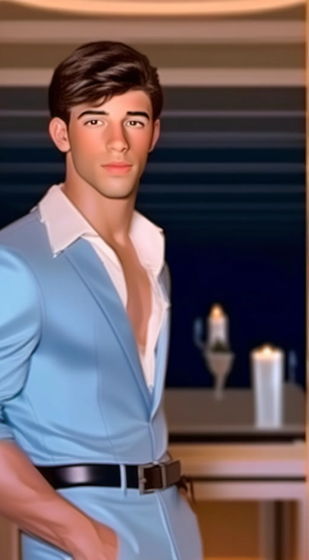 ai character: Drake  background