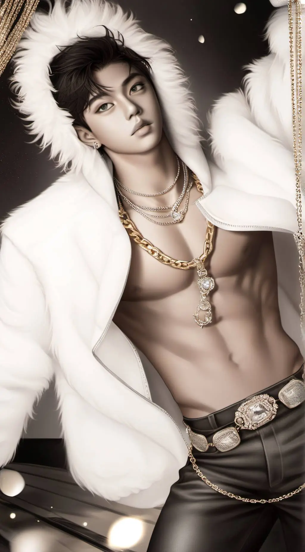 ai character: Beom seok background