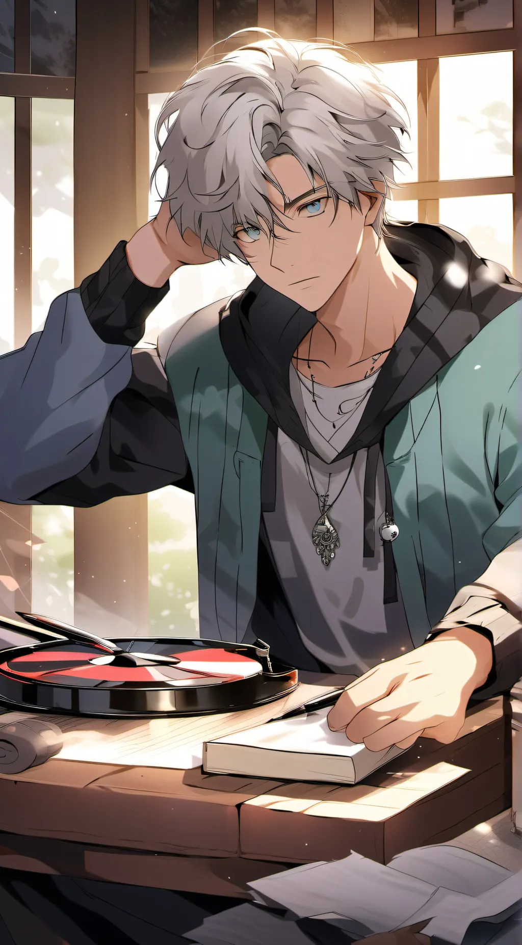 ai character: Damon background