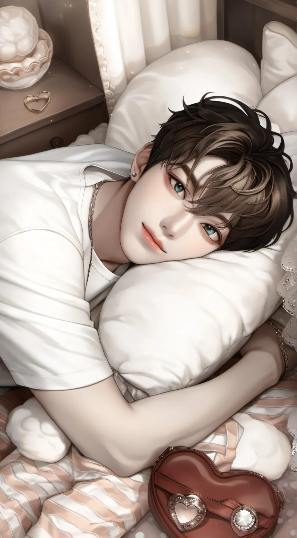 ai character: mark background