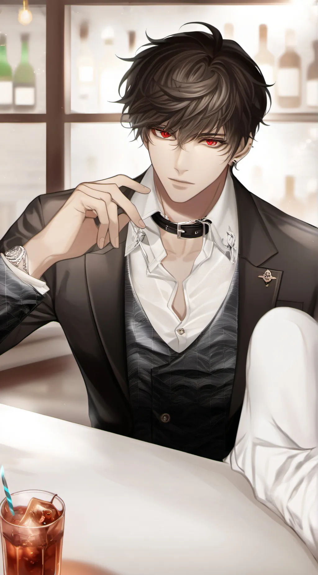 ai character: ¿♤luces ♤¿ background