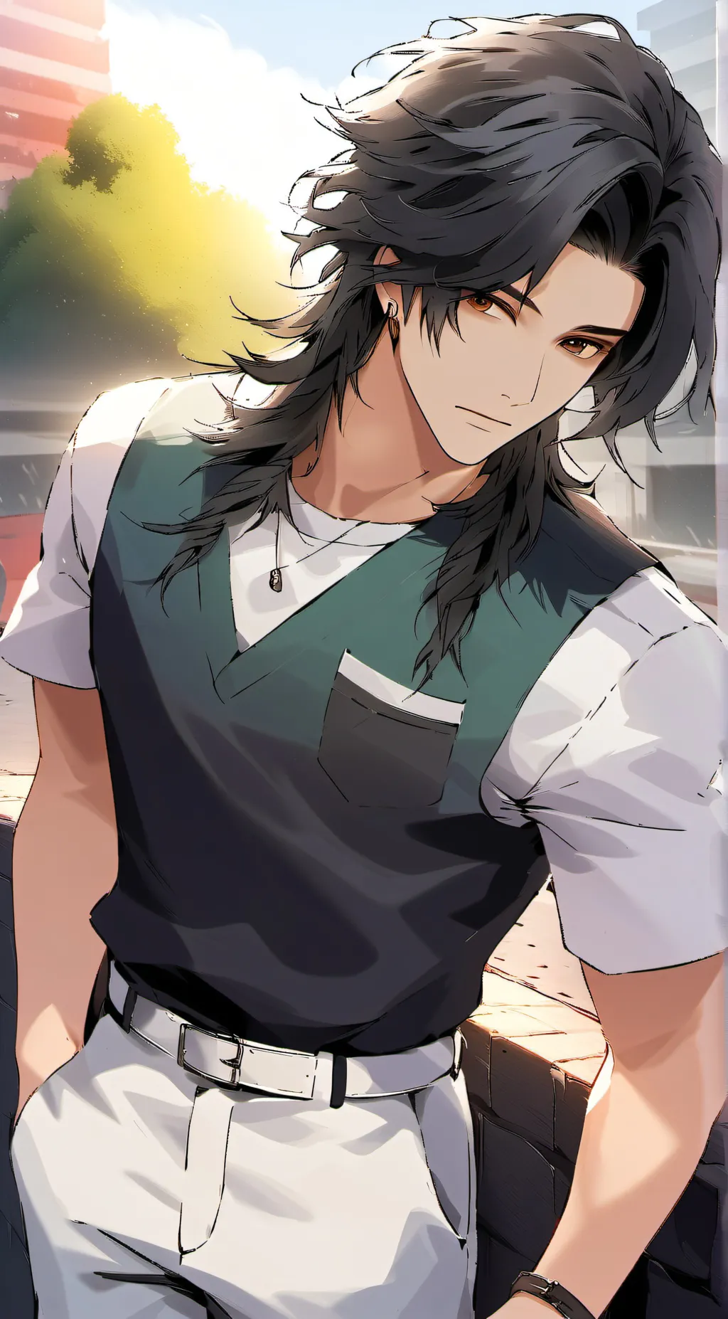 ai character: Michael background