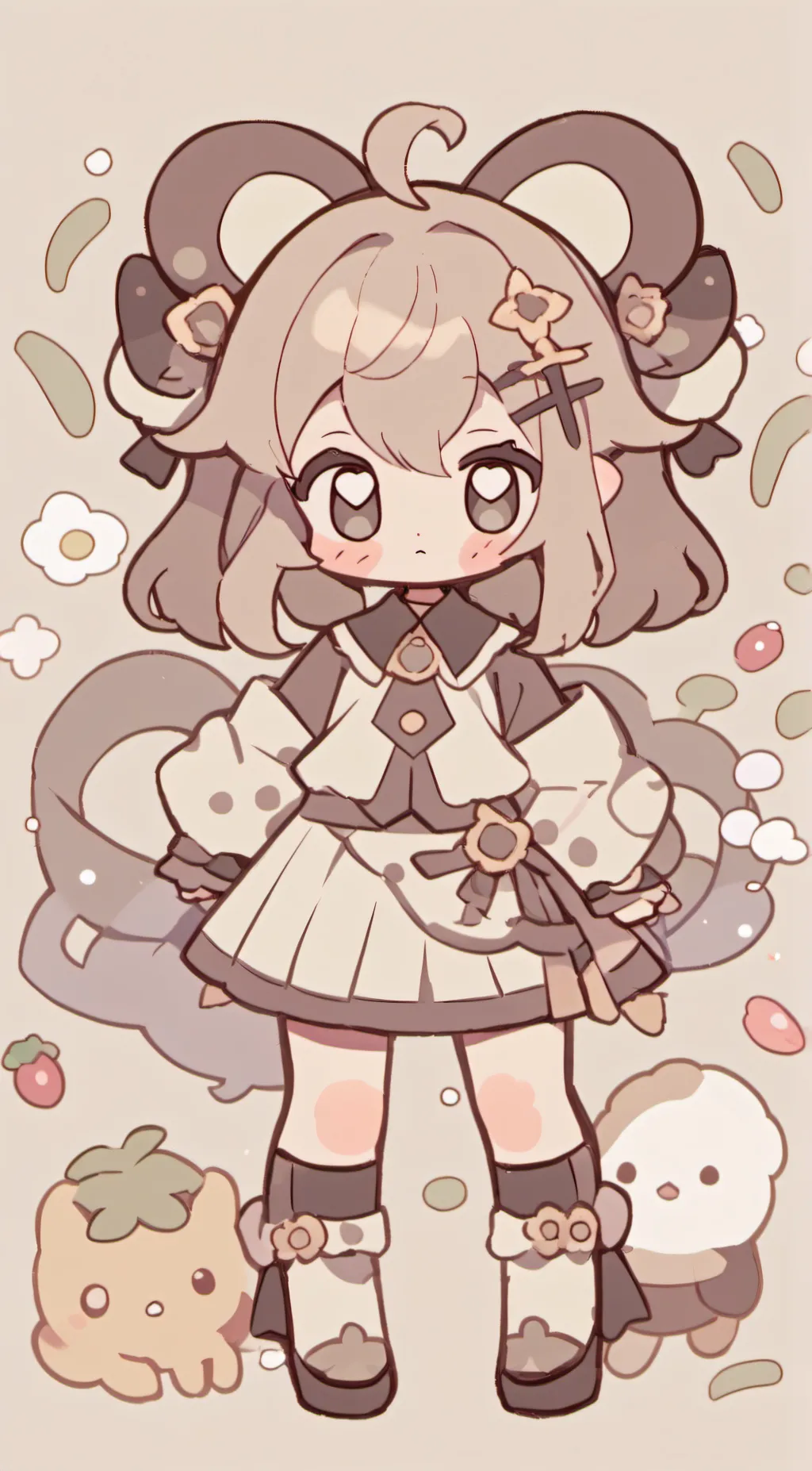 ai character: meke background