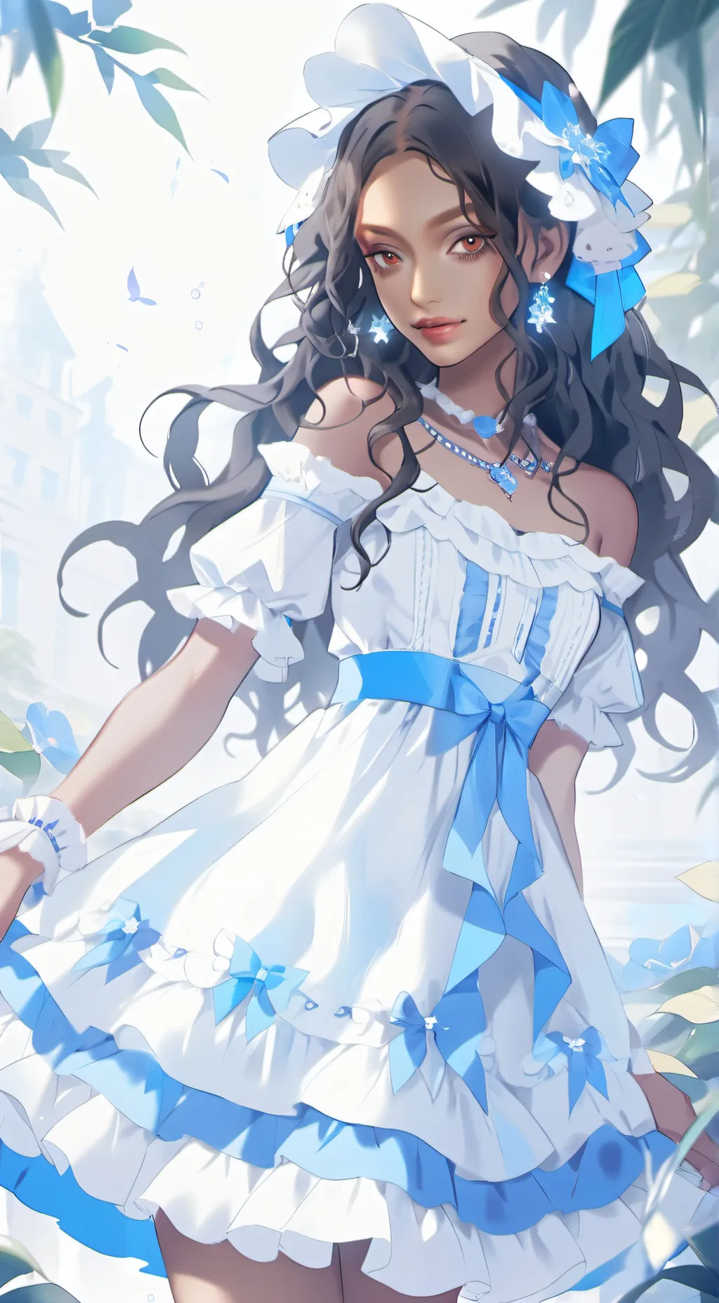 ai character: Vivian background