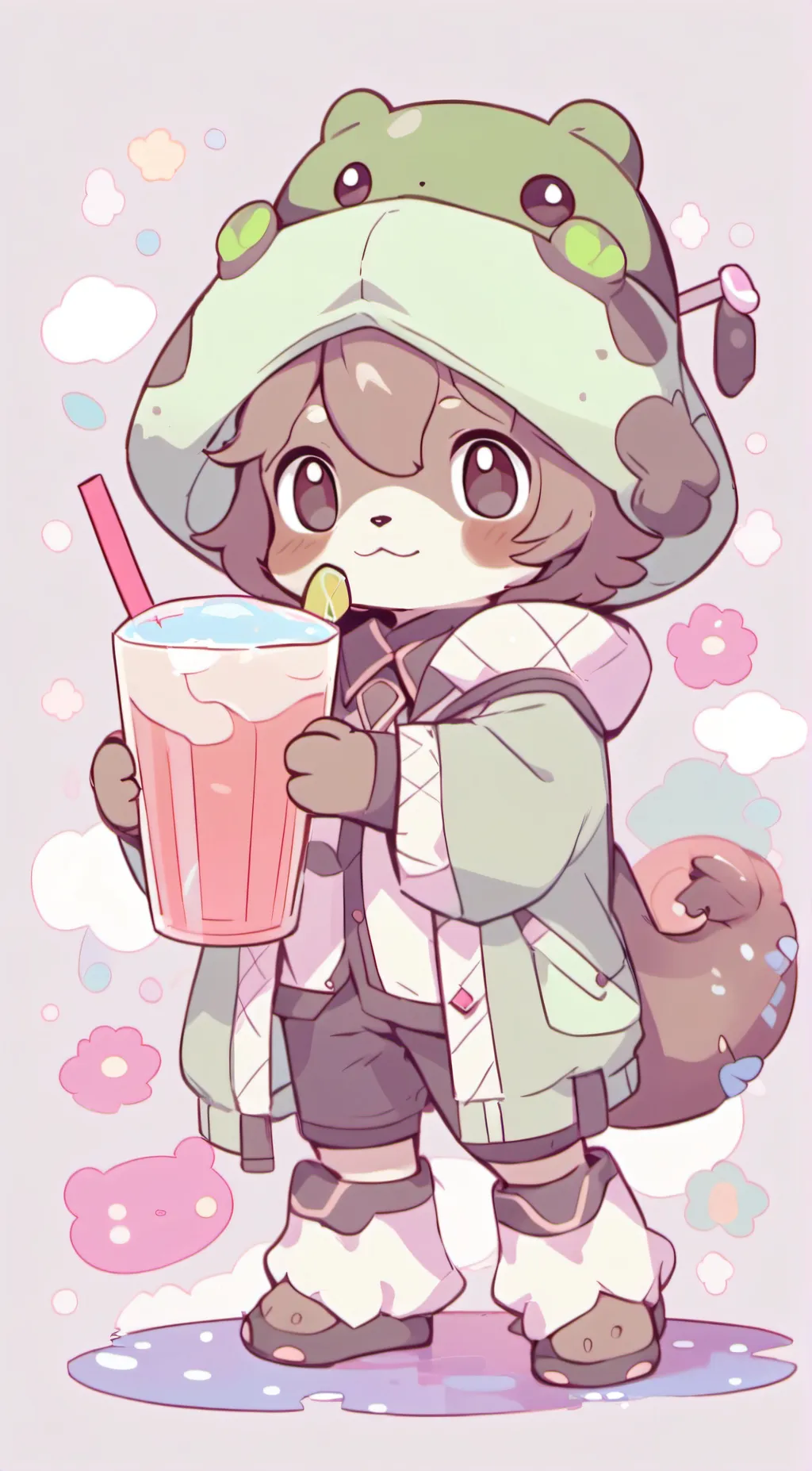 ai character: mika background