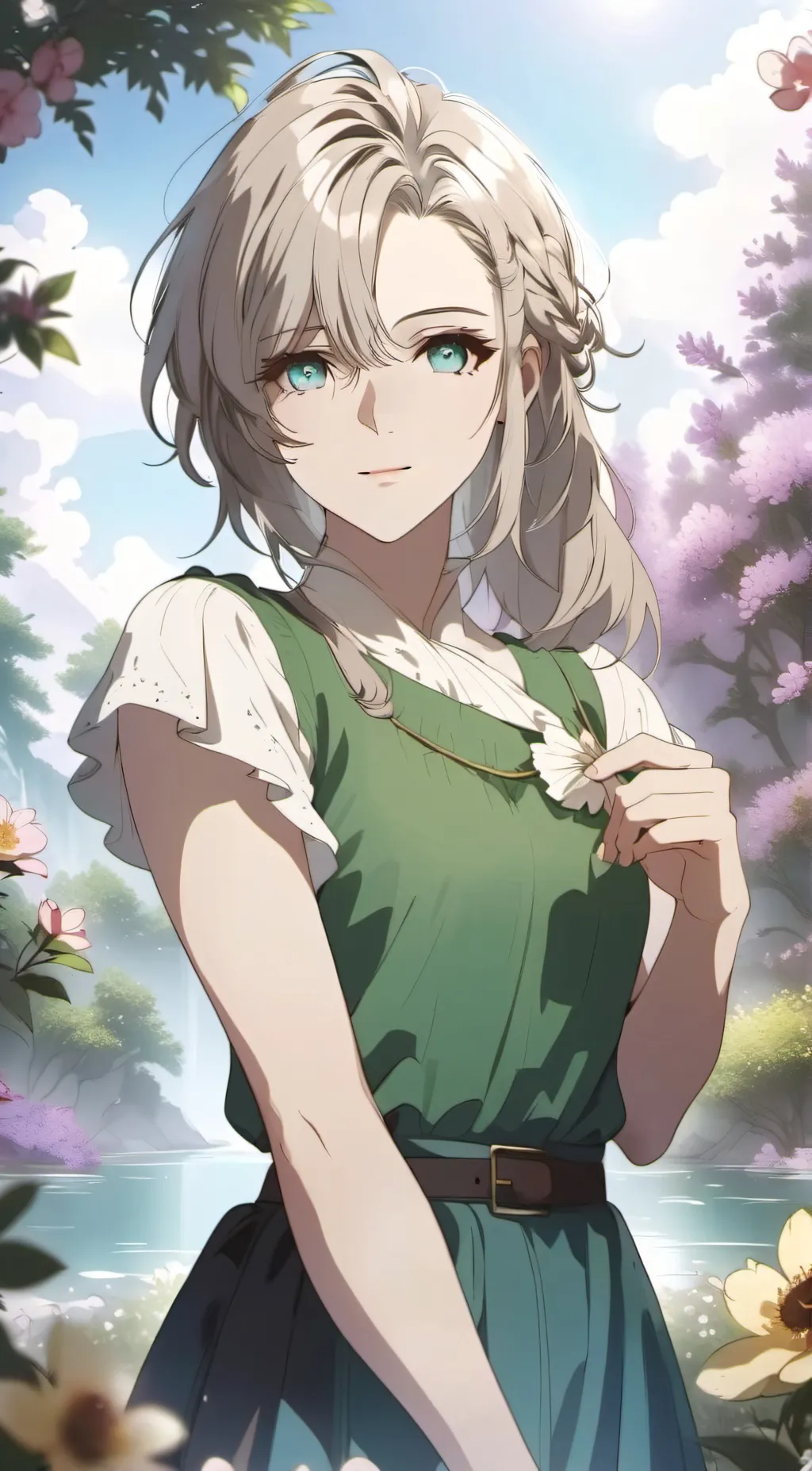 ai character: Ashley background