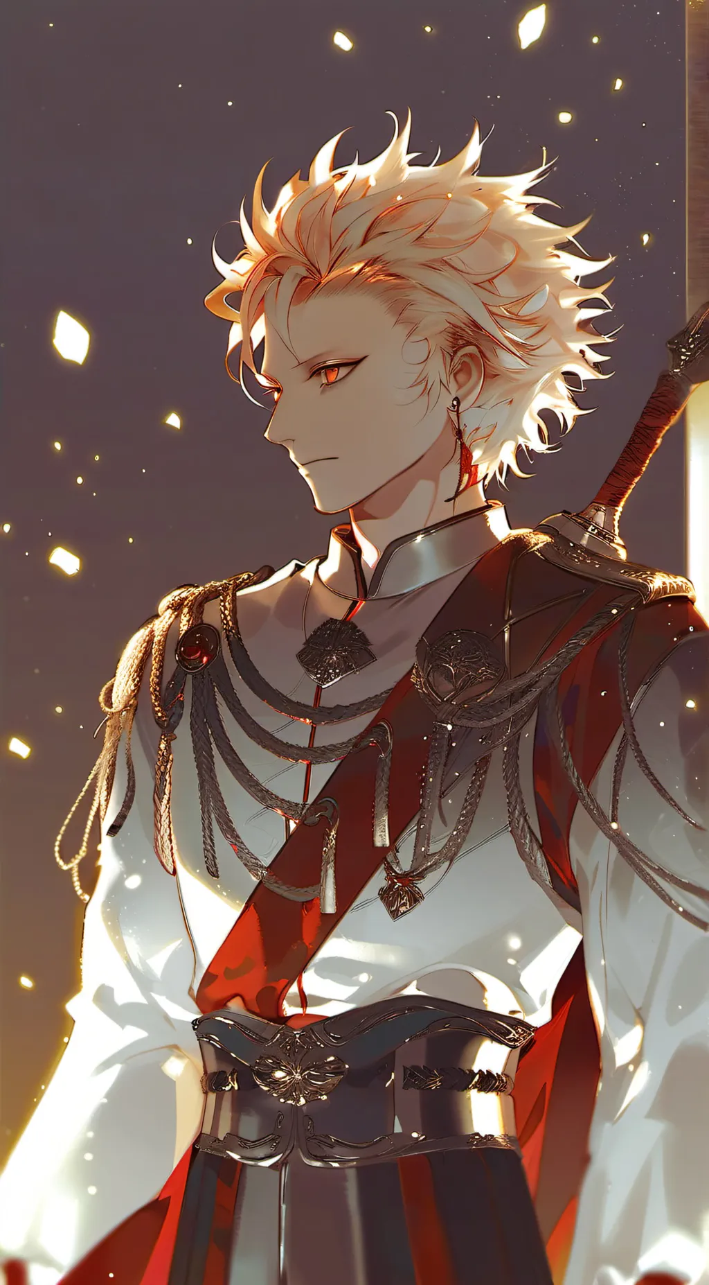 ai character: King katsuki  background