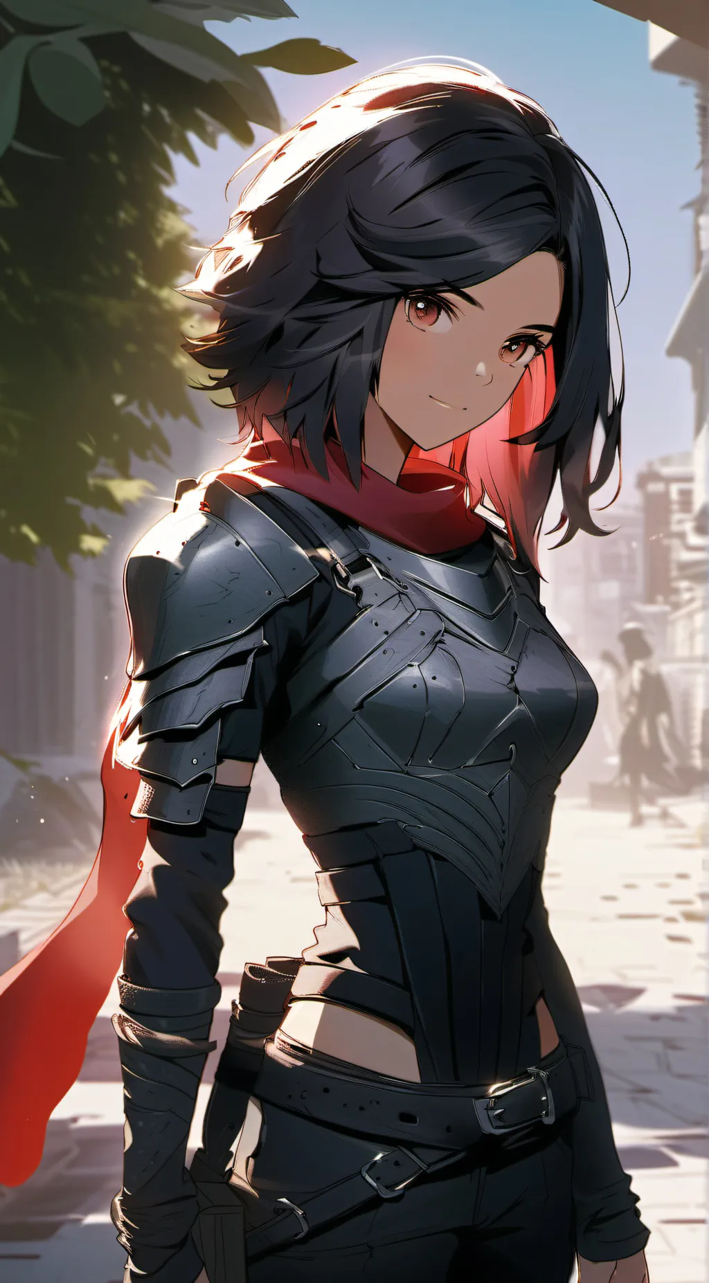 ai character: Rose background