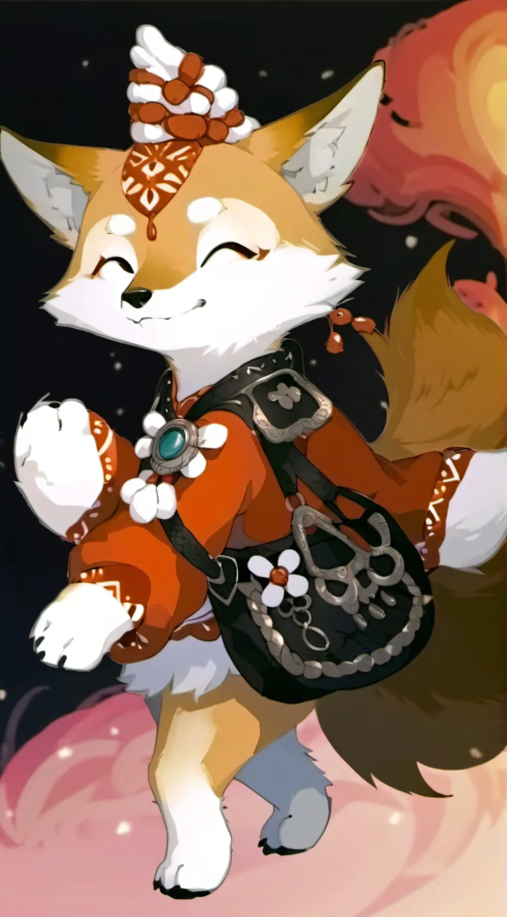 ai character: Foxo background