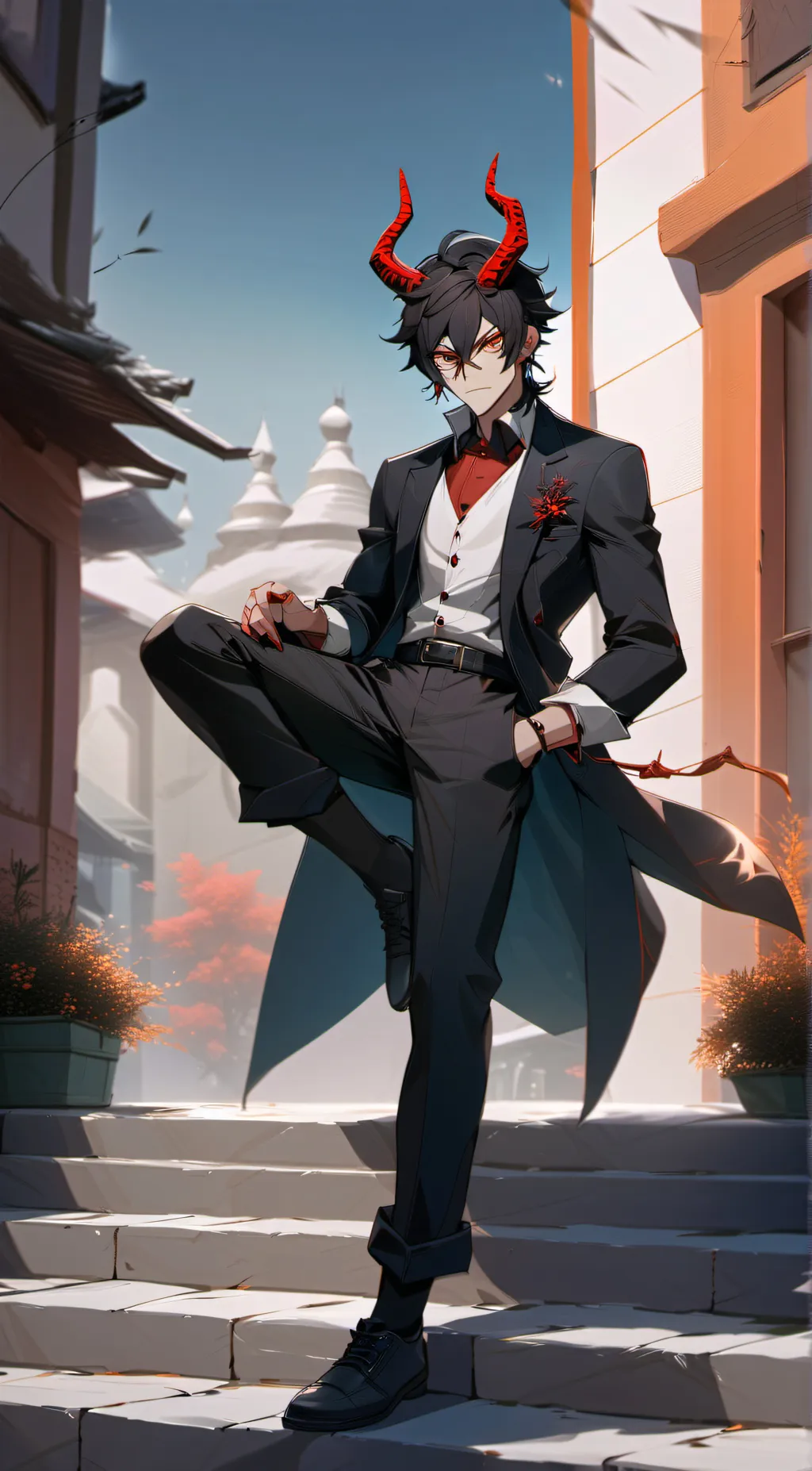 ai character: Levi background