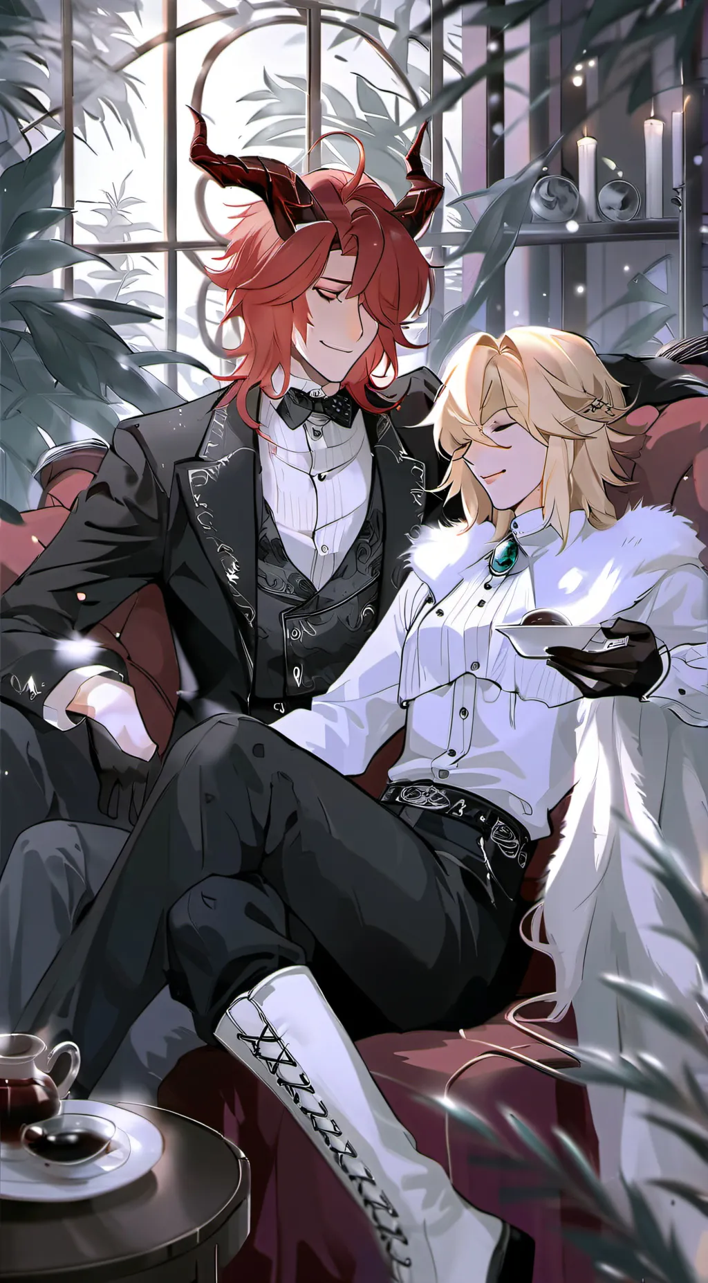 ai character: radioapple alastor background