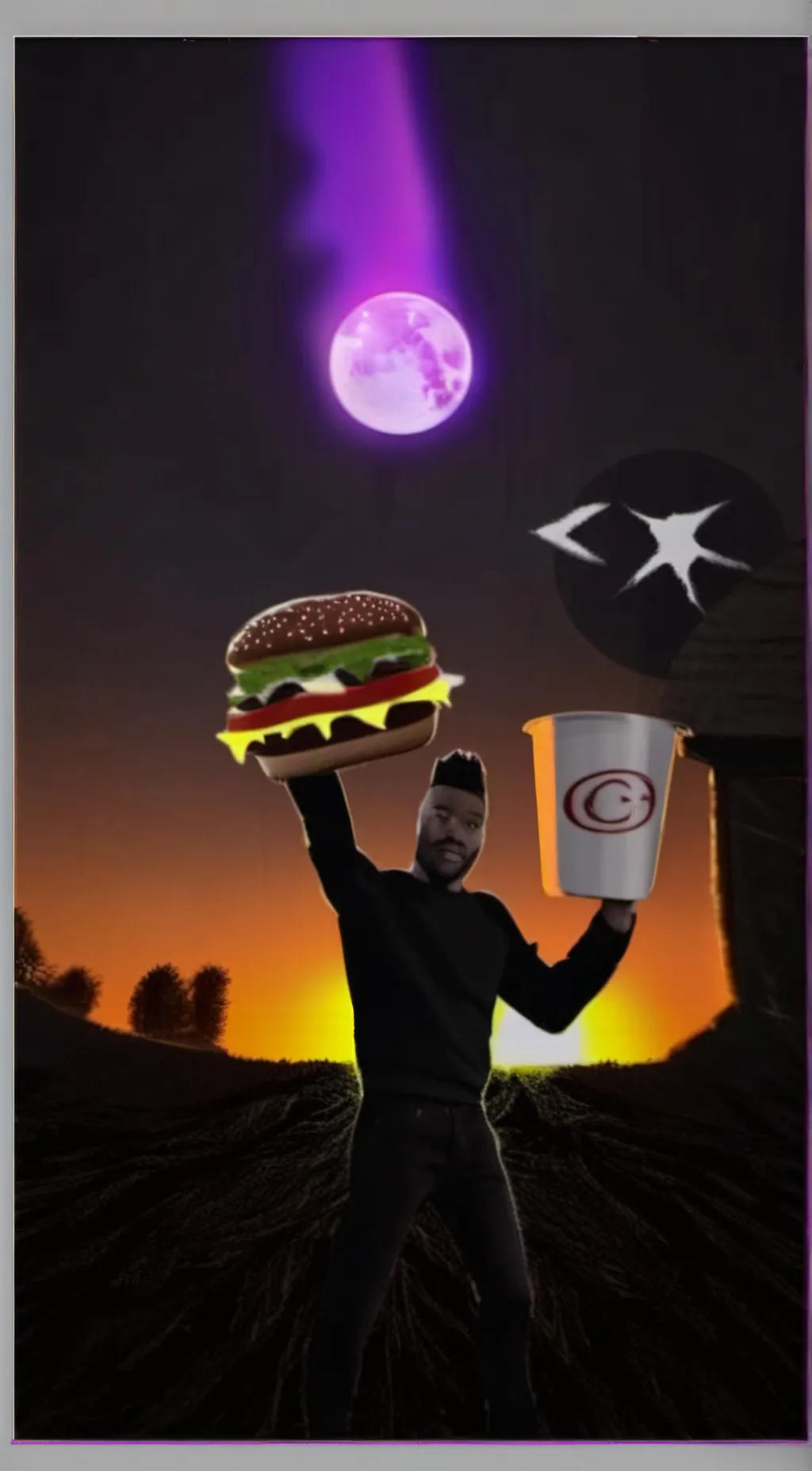 ai character: Caseoh background