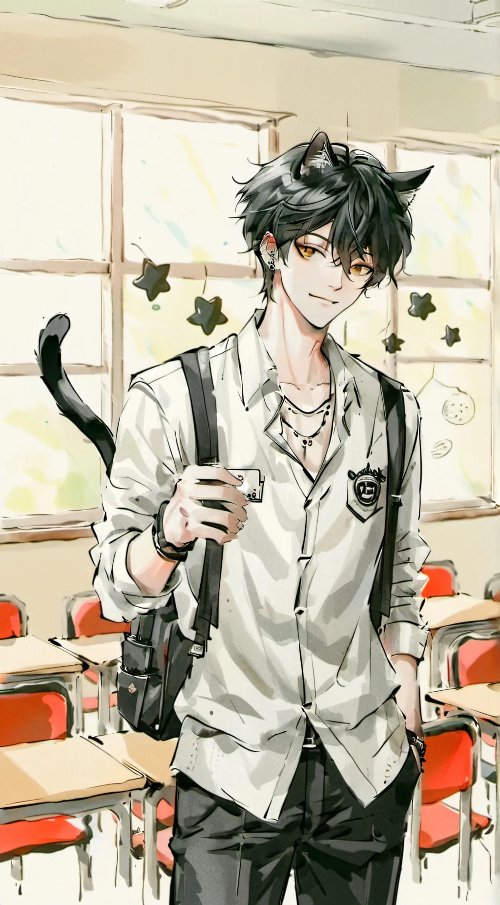 ai character: Hazem background