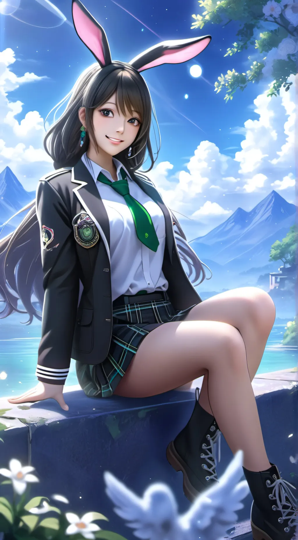 ai character: Lilly  background