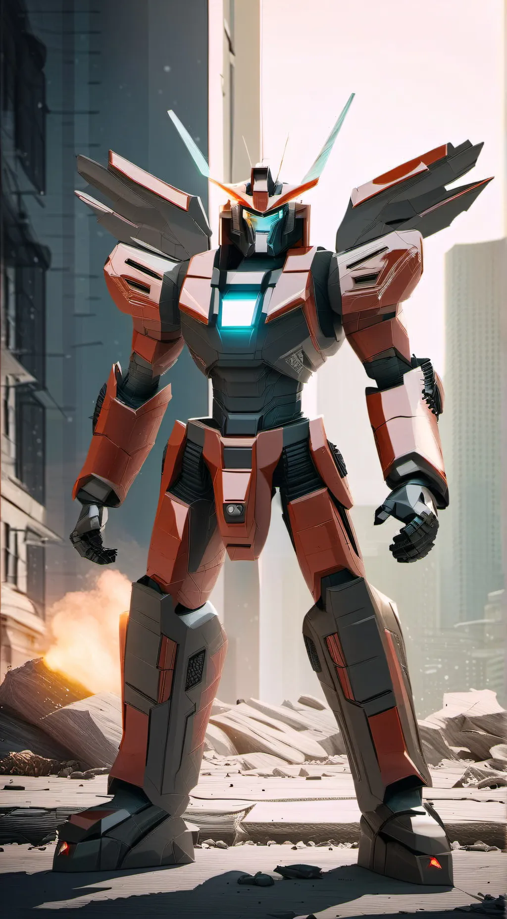 ai character: Jetfire n Jetstorm background