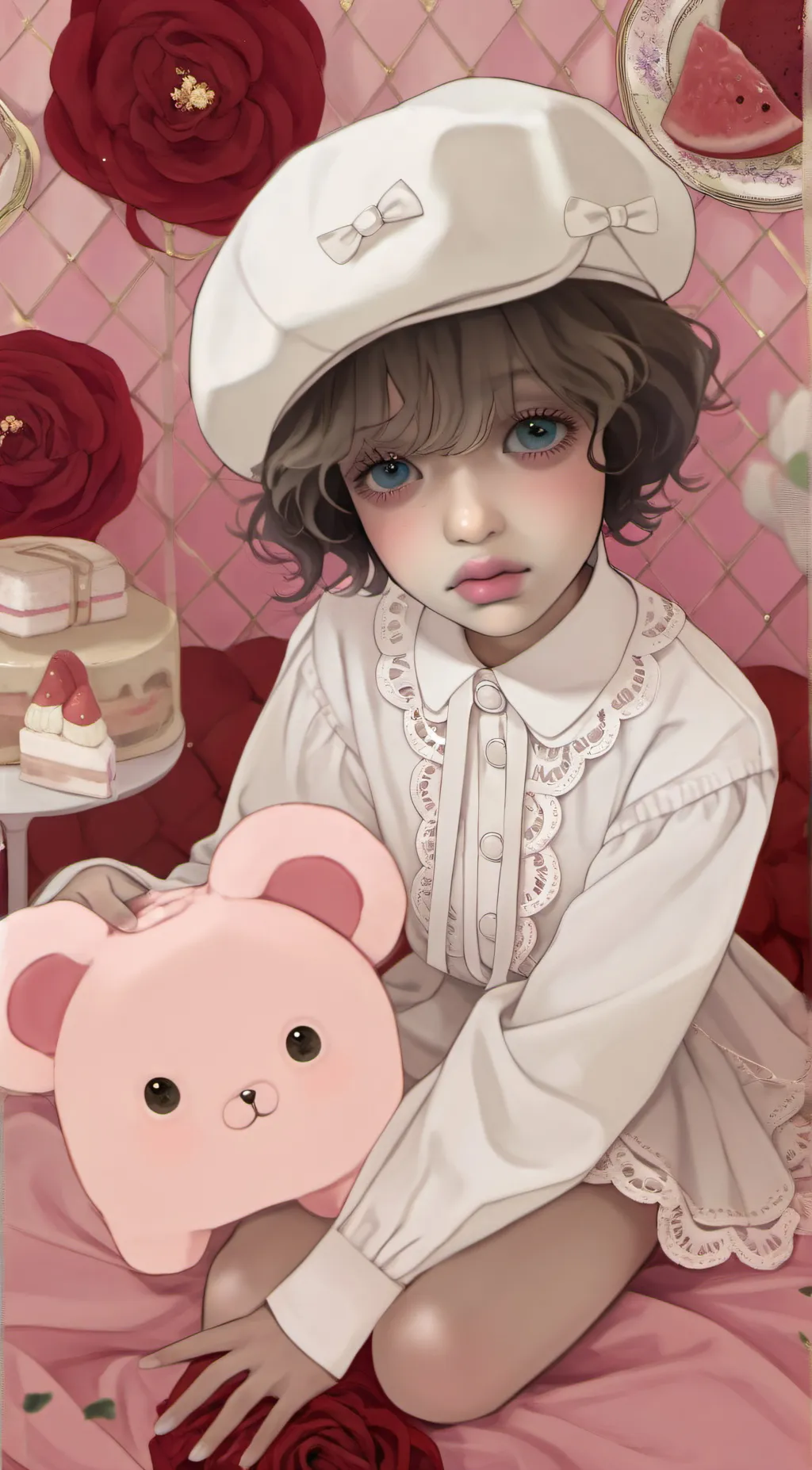 ai character: Nova  background