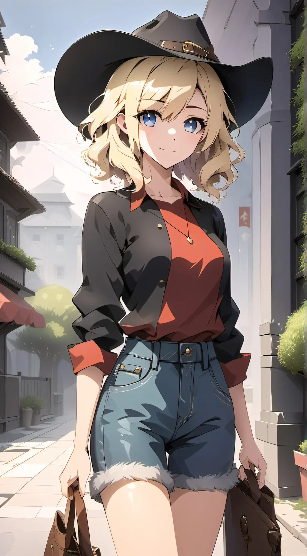 ai character: Carli  background