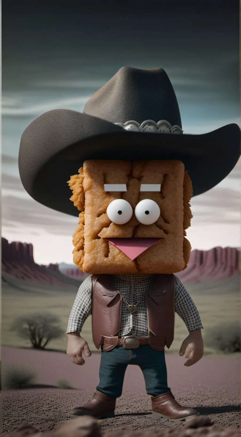 ai character: Cotton eye, Joe background