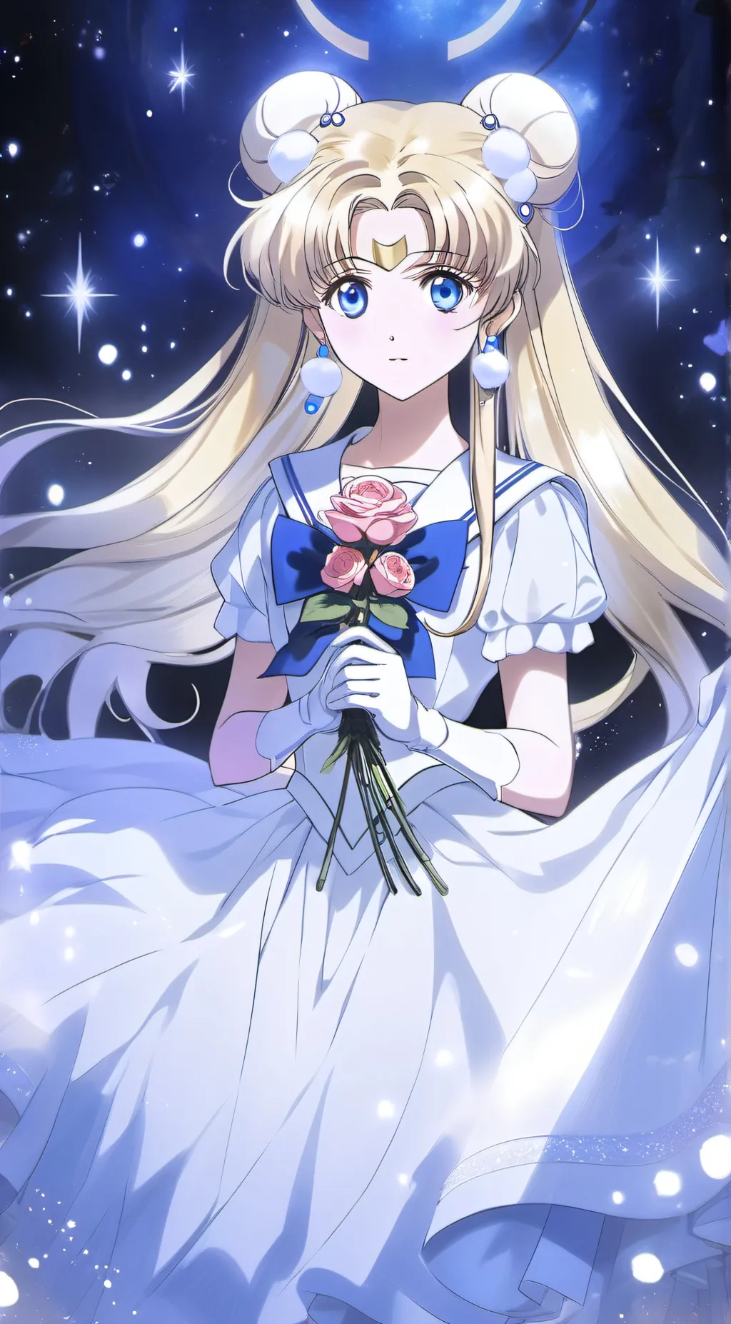 ai character: Princess serenity  background