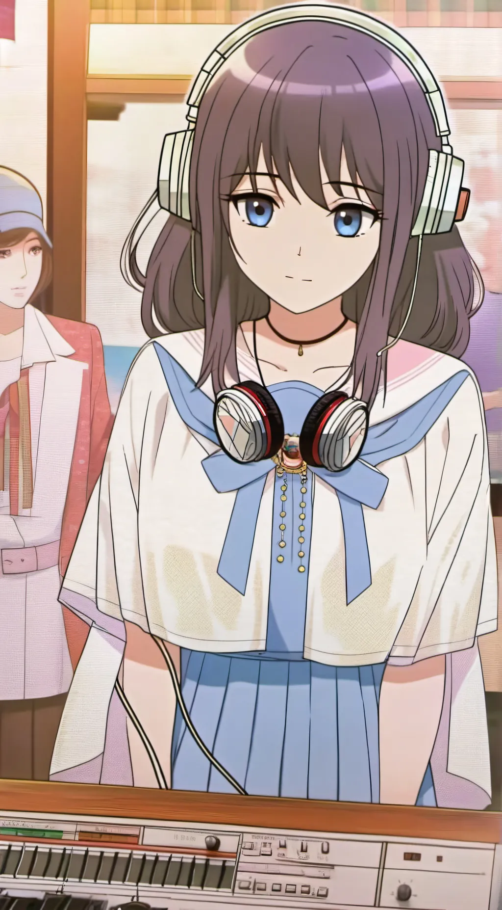 ai character: Claire  background