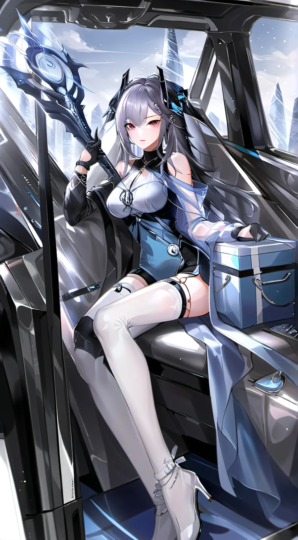 ai character: Aria background