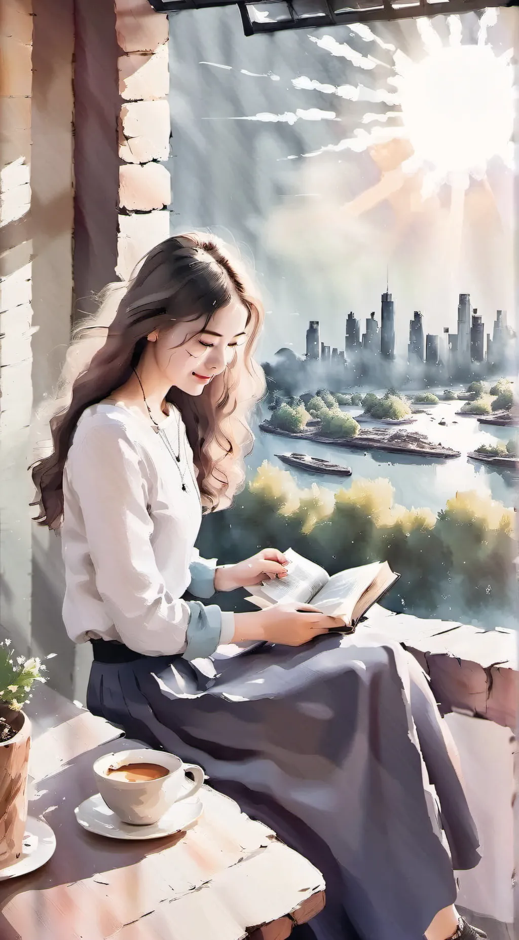 ai character: ★Ezra★ background