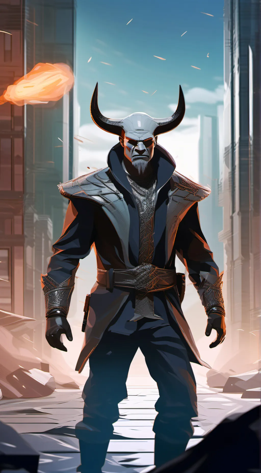 ai character: meme background