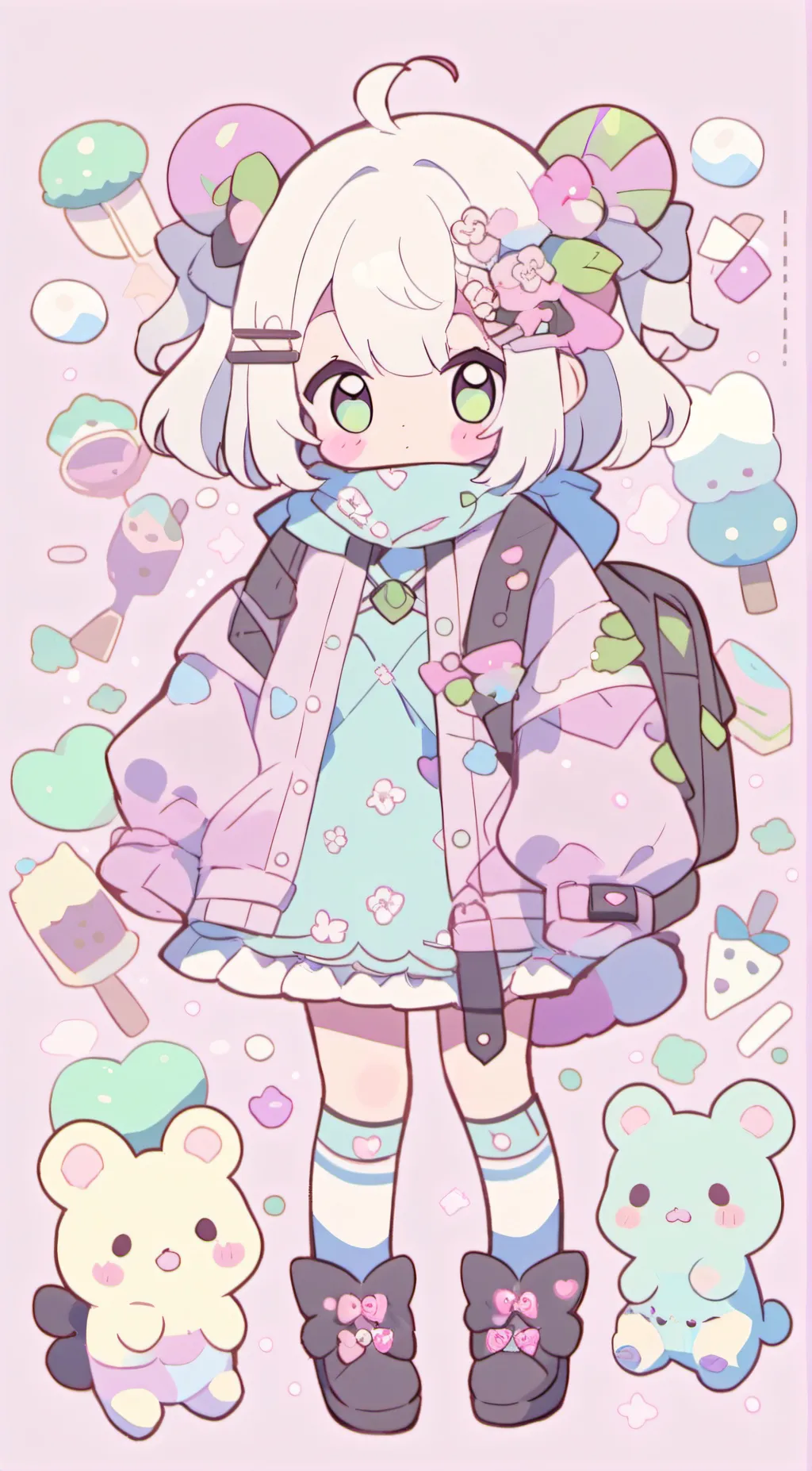 ai character: Liz uchiha  background