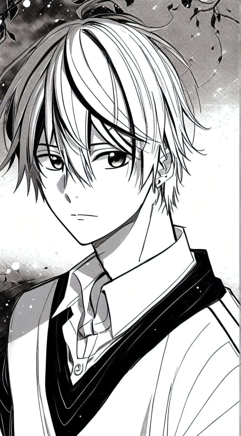 ai character: Shoto todoroki background