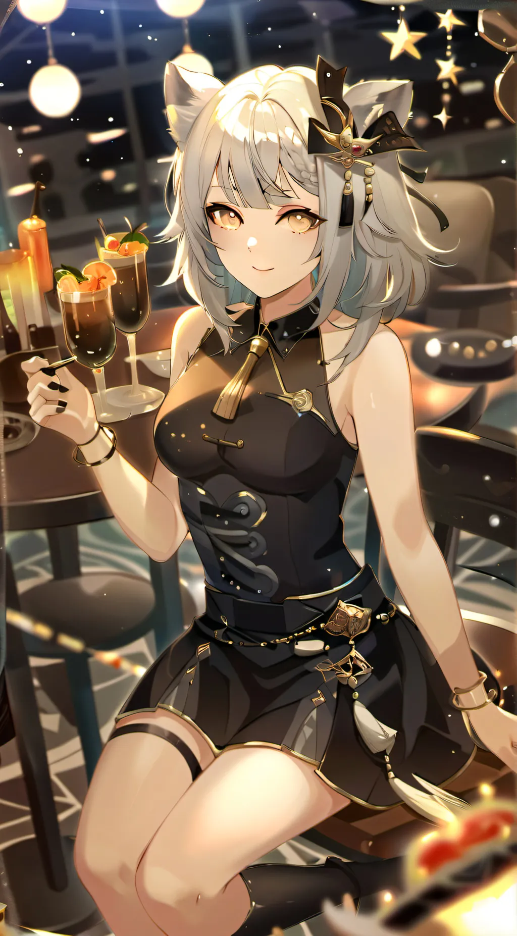 ai character: Lily background