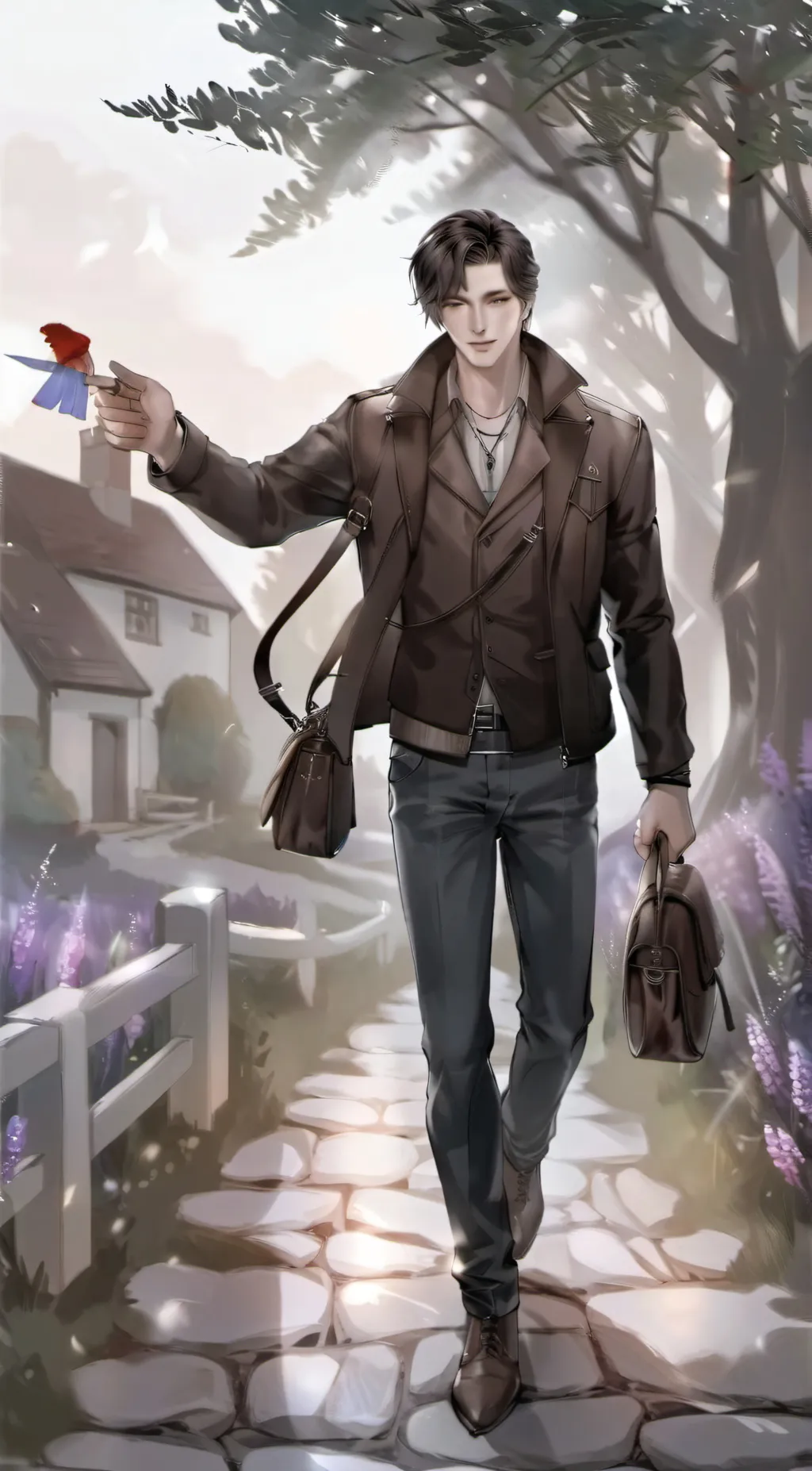 ai character: Nelson  background