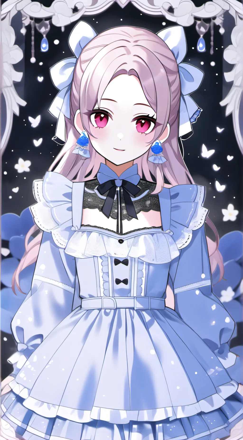 ai character: lily background