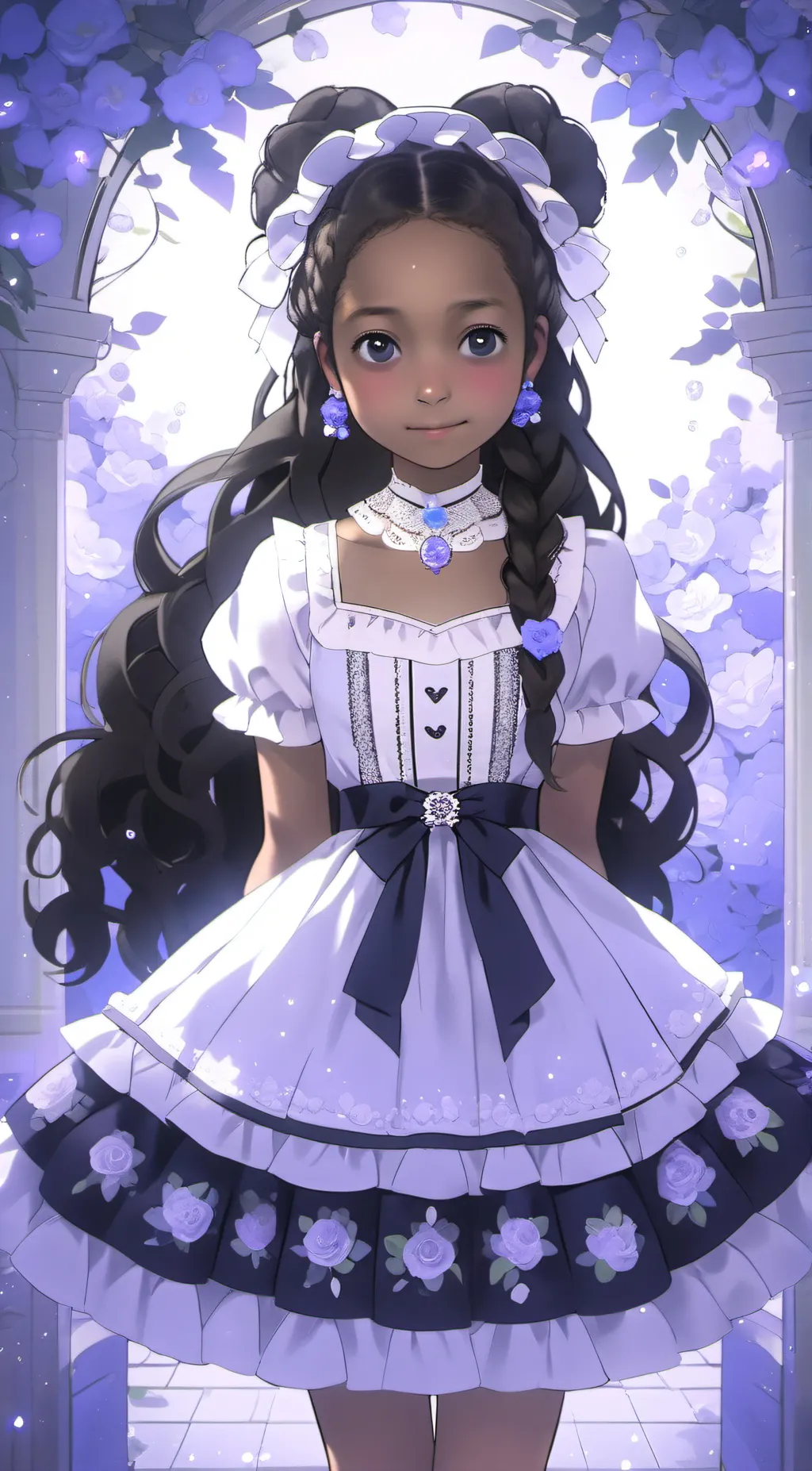 ai character: Gloria  background