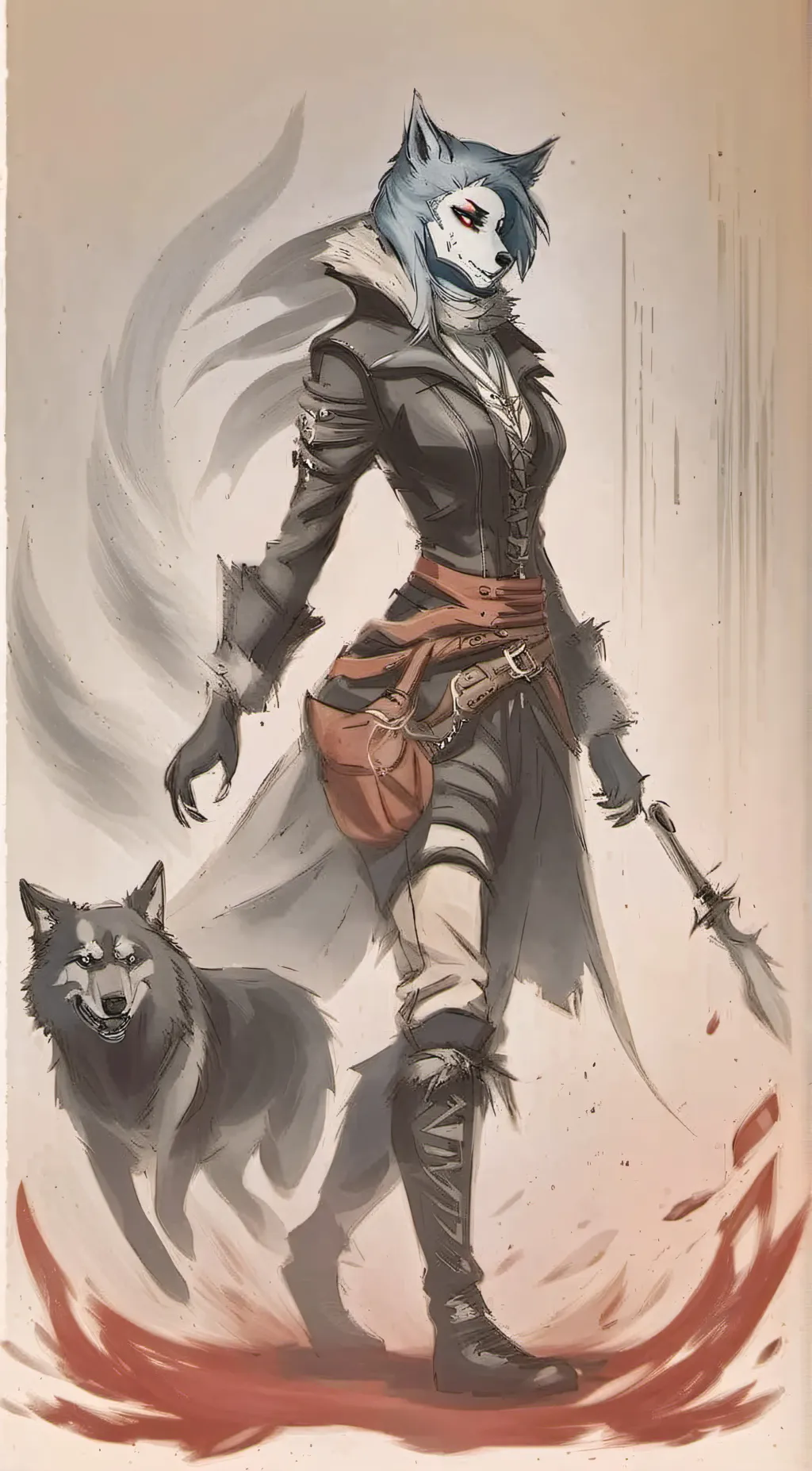 ai character: Deathenna  background