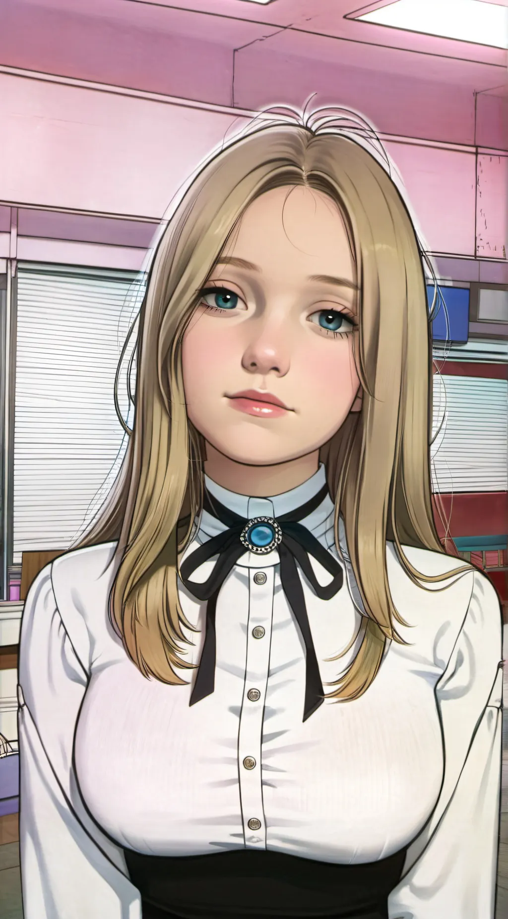 ai character: Mya background