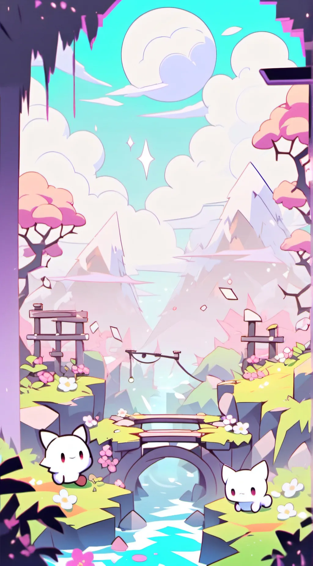 ai character: K I T T Y background