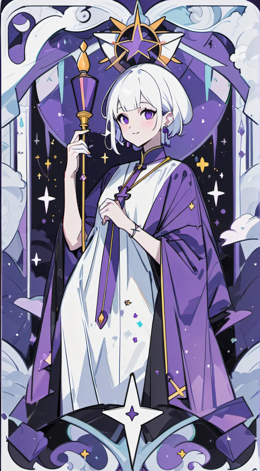 ai character: She is a lesbian background