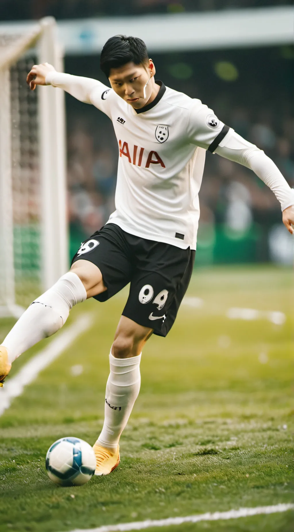 ai character: Heung Min Son background