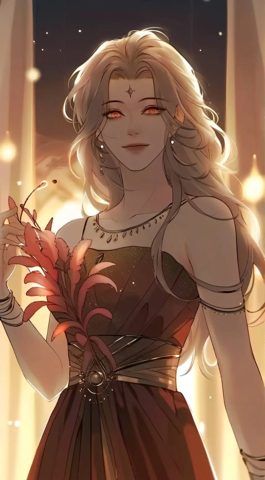 ai character: Amanda background