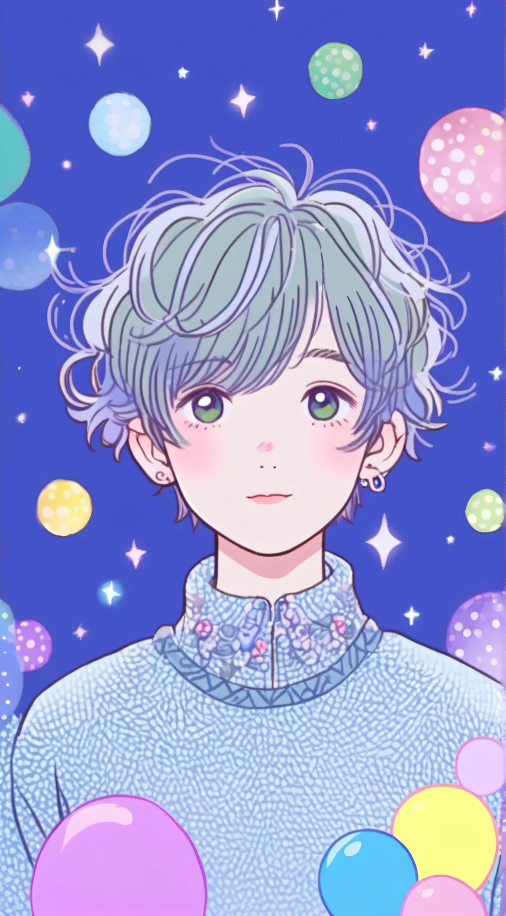 ai character: ALEX!! background