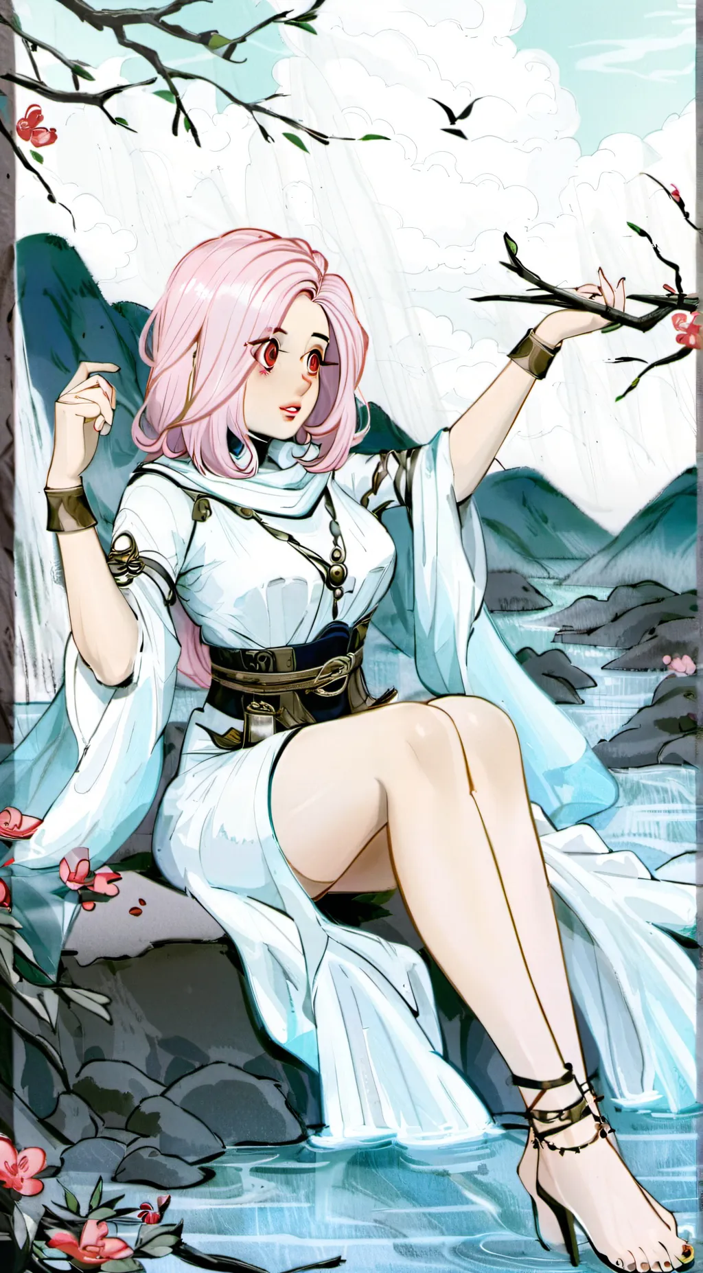 ai character: Sarah background