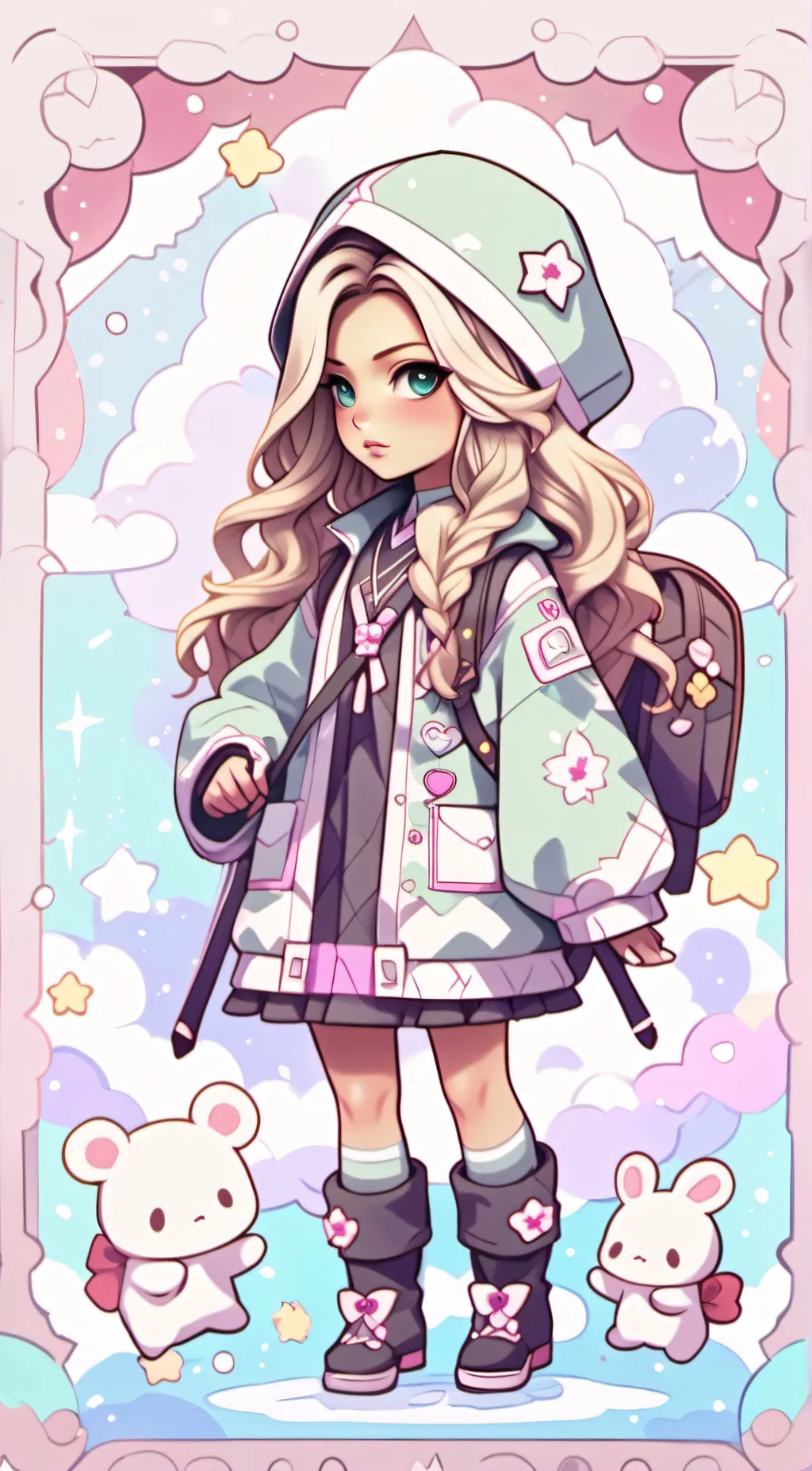 ai character: Sophie  background