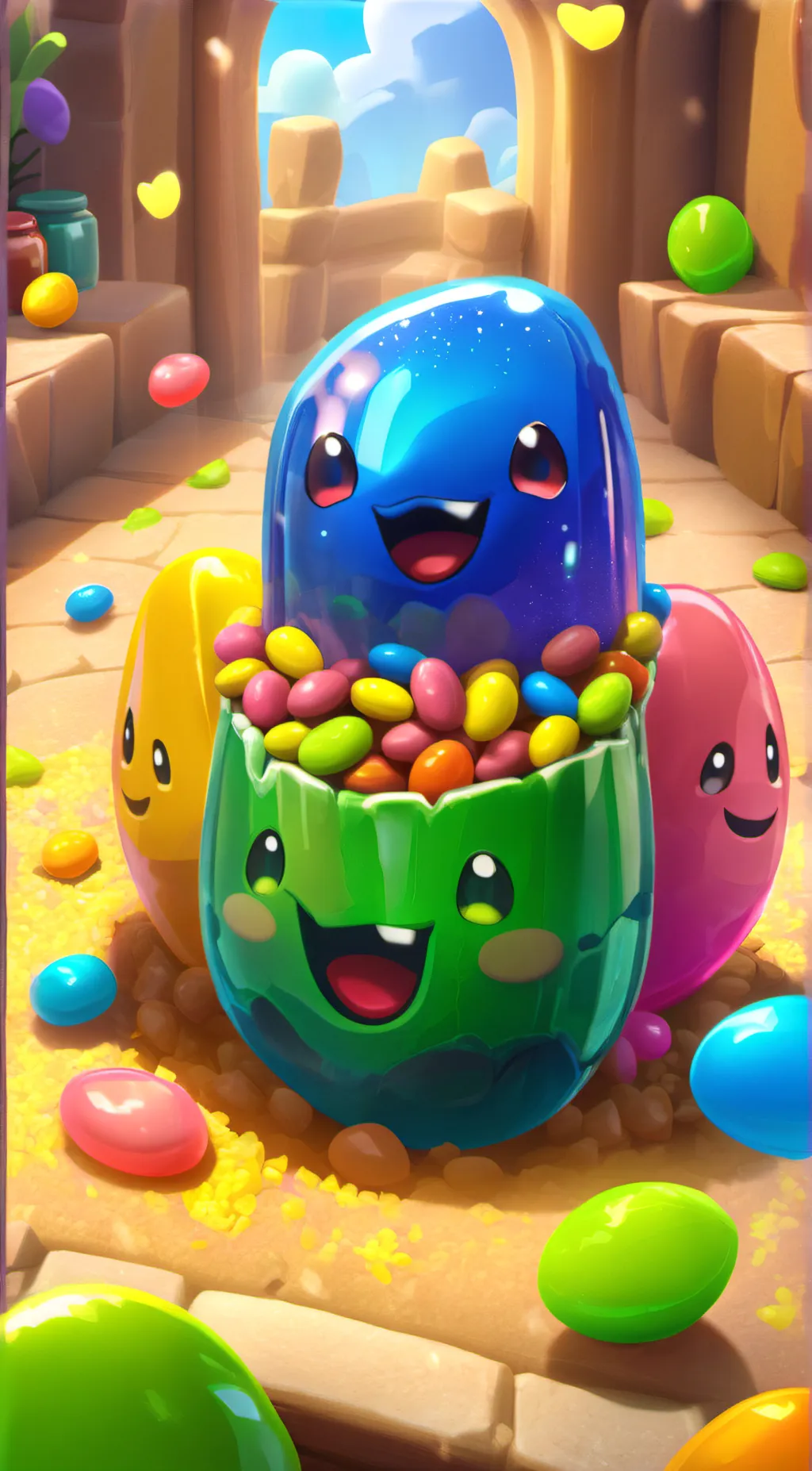 Talkie AI - Chat with Magical Jelly Bean