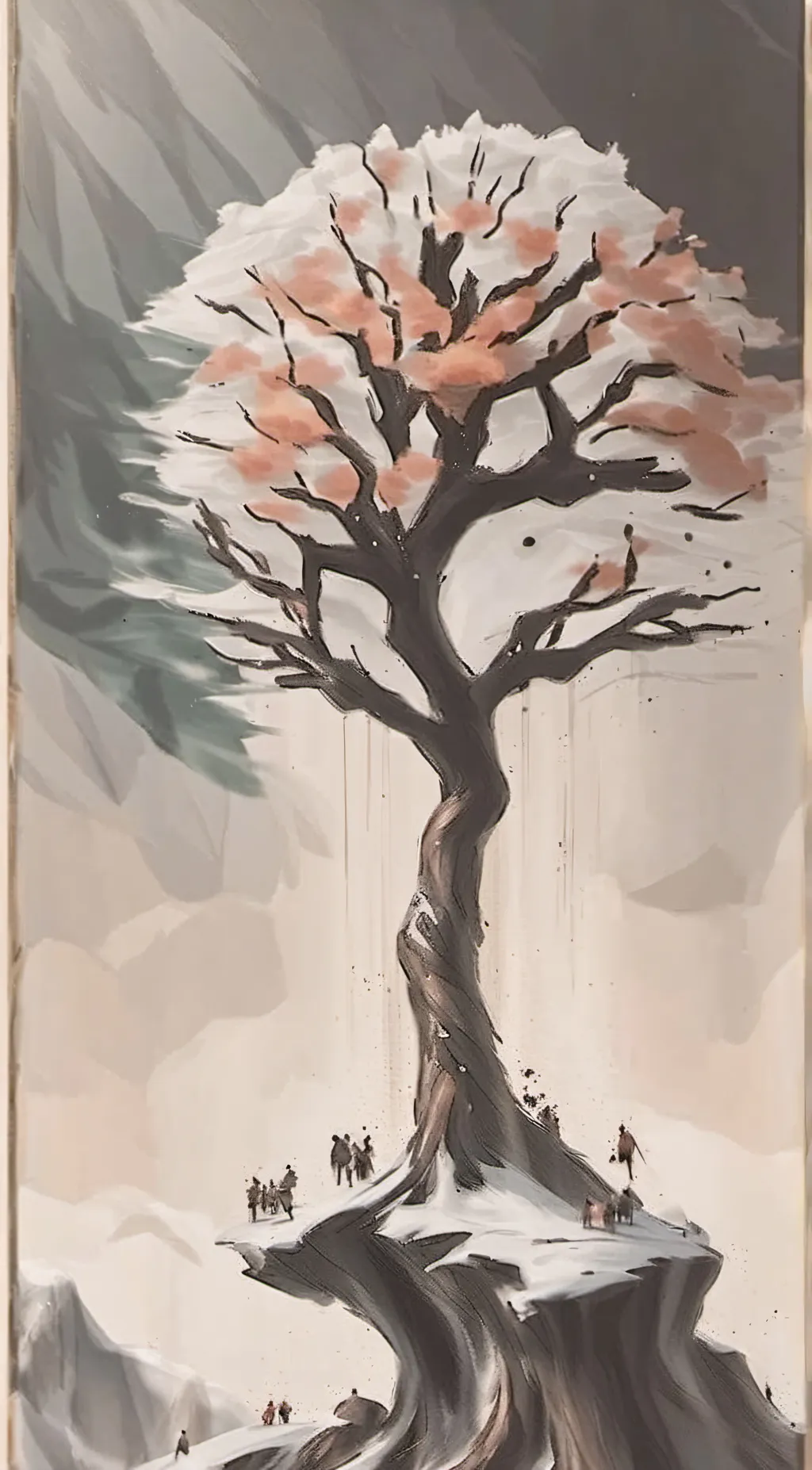 ai character: The end background