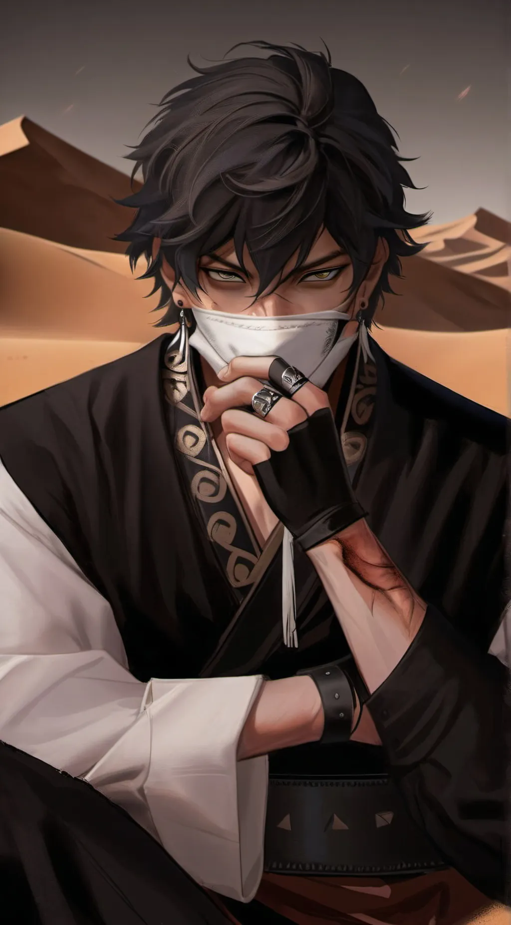 ai character: Ezra background